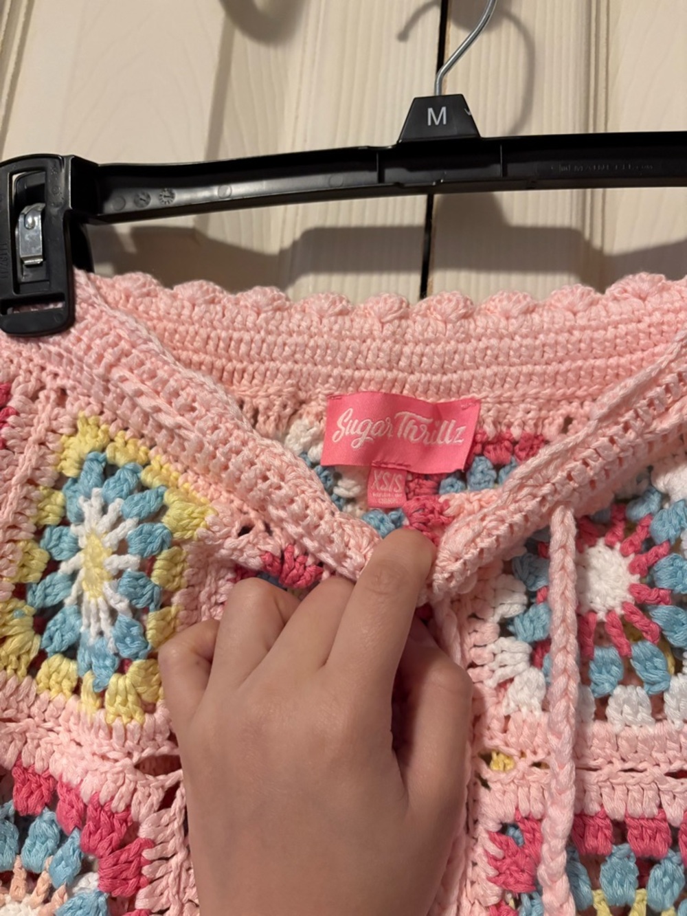 Crochet skirt